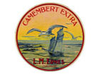 Camembert Extra, fromages vendues dans l'ancienne Cremerie de Paris Camembert Extra, fromages vendus dans l'ancienne Cremerie de Paris