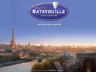 Ratatouille par Walt Disney tourne devant le magasin Auroze 8 rue des Halles