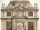Pavillon des Drapiers en 1660, situé au 11 rue des Déchargeurs Pavillon des Drapiers 11 rue des Dechargeurs
